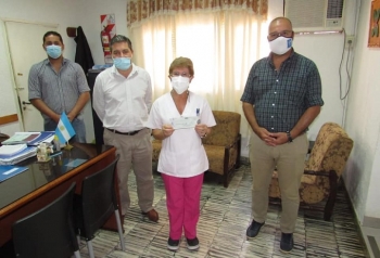 SE ENTREG&Oacute; SUBSIDIO AL HOSPITAL PARA AFRONTAR GASTOS POR LA PANDEMIA