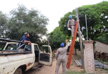 MEJORAN EL ALUMBRADO P&Uacute;BLICO EN DOS ZONAS