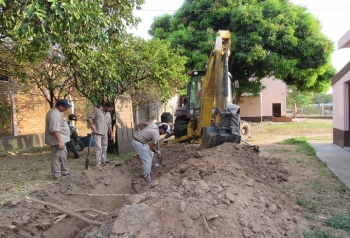SE TRABAJO EN LA MEJORA DE LA RED DE AGUA POTABLE