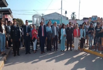 INTENDENTE ACOMPA&Ntilde;&Oacute; CELEBRACI&Oacute;N PATRONAL DE SAN LUIS DEL PALMAR