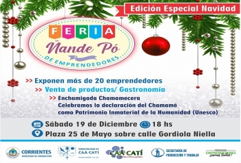 &Ntilde;AND&Eacute; P&Oacute;: LOS EMPRENDEDORES SE MUESTRAN EN UNA FERIA
